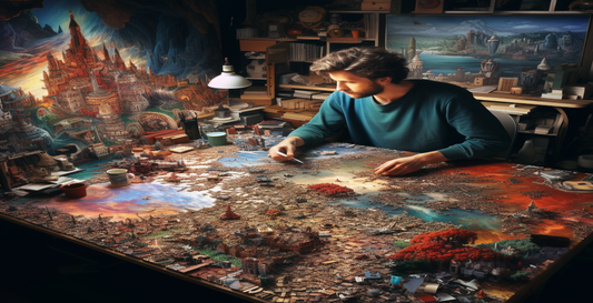 Comment coller un puzzle de 2000 pièces