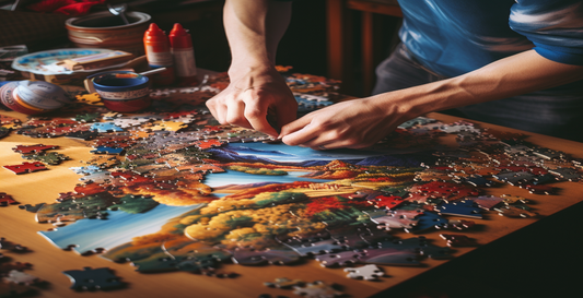 Comment coller un puzzle de 5000 pièces ?