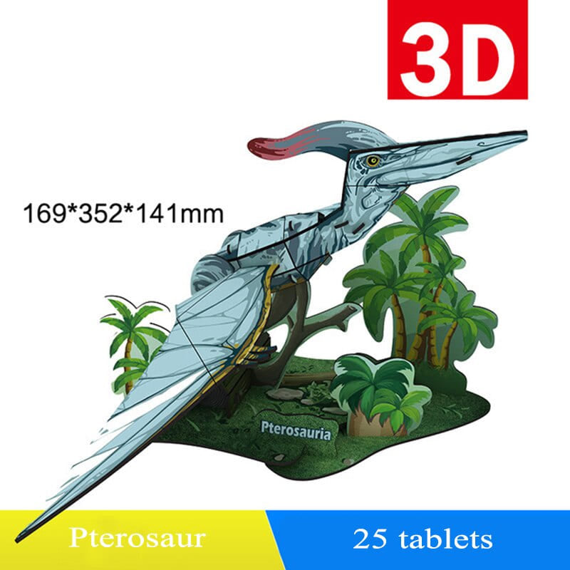 Puzzle 3d dinosaure carton