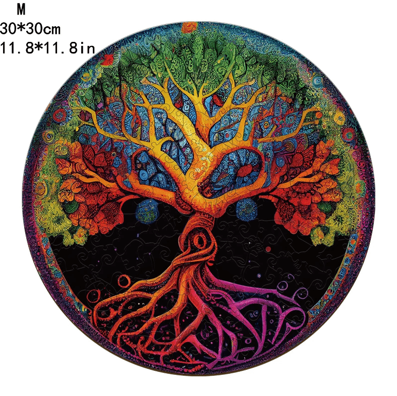 Puzzle bois arbre de vie