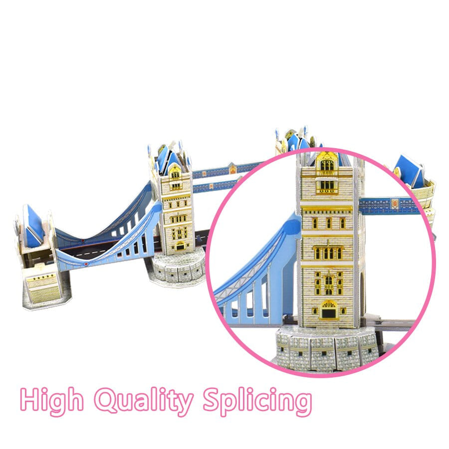 Puzzle 3d tower bridge