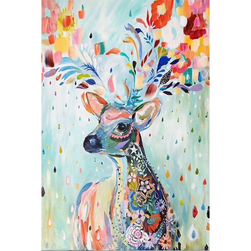 Le grand cerf puzzle maison
