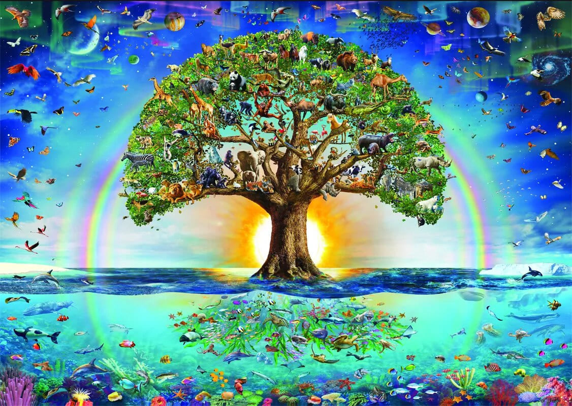 Puzzle arbre de vie 3000 pièces