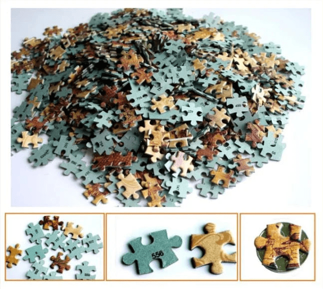 Puzzle 1000 pièces carte