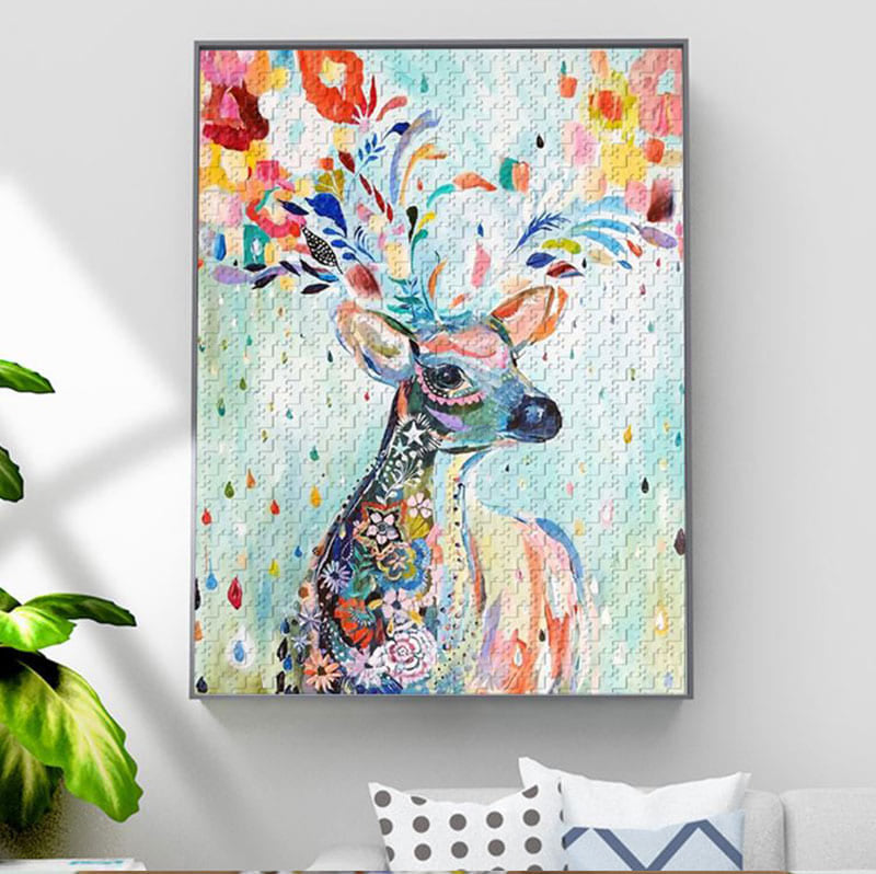 Puzzle cerf 1000 pièces