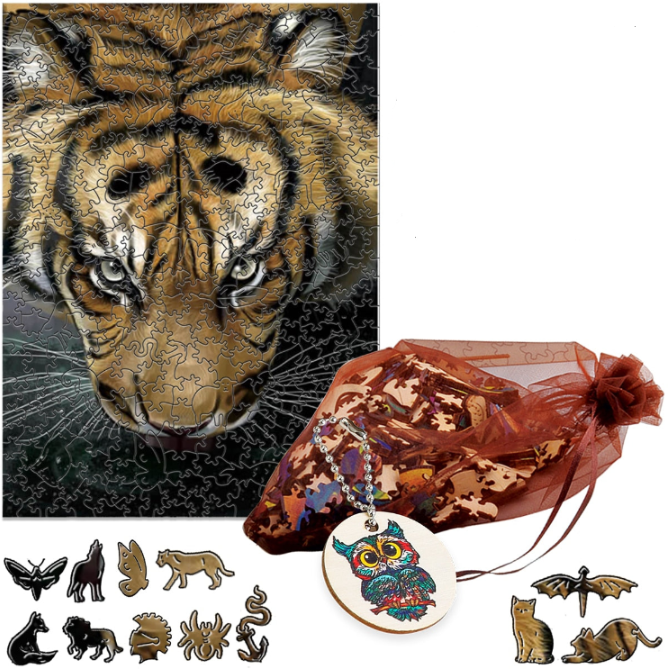 Puzzle tete de tigre