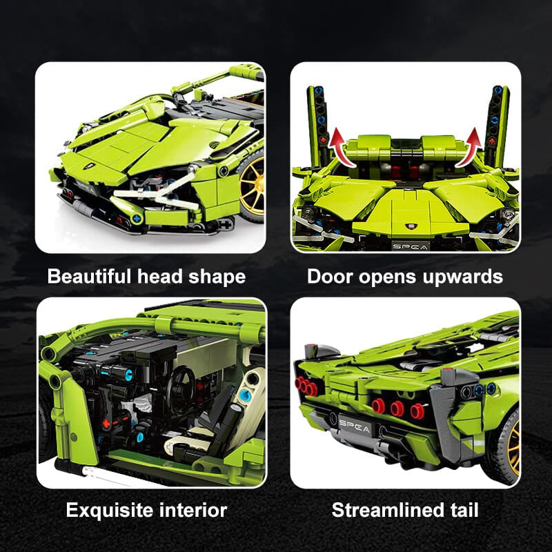 Puzzle 3d voiture lamborghini