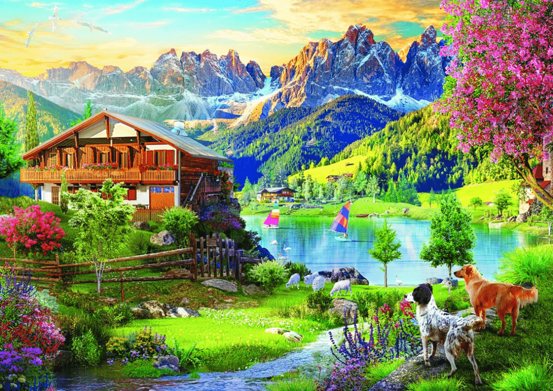 Puzzle 3000 pièces paysage