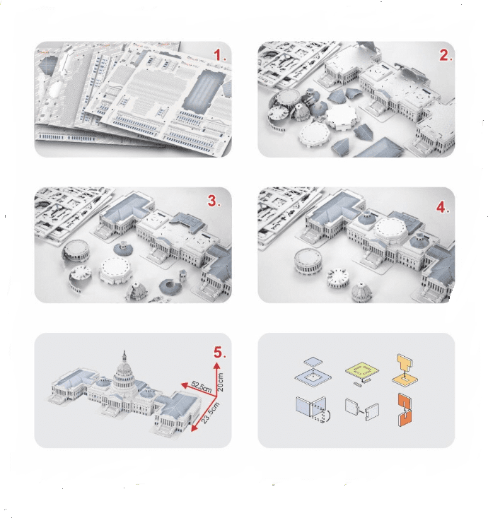 Puzzle 3d capitol
