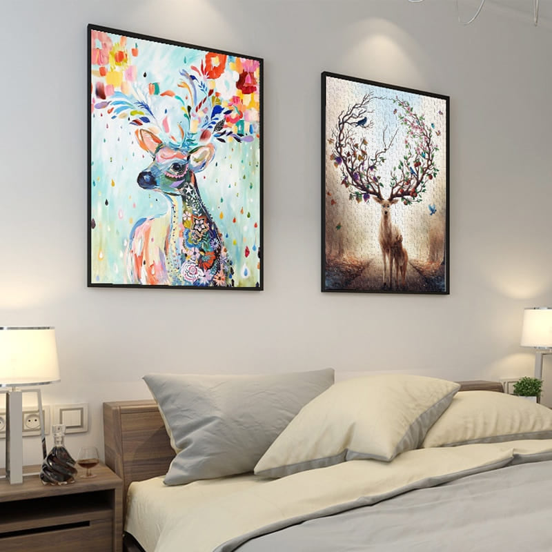 Puzzle cerf fantastique