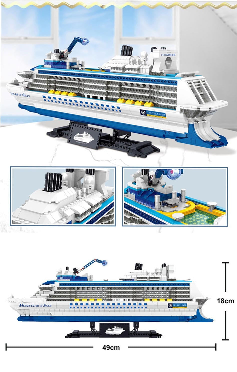 Puzzle bateau de croisière 3d