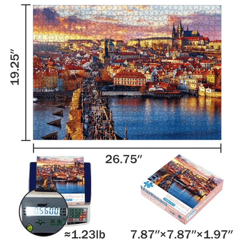 Puzzle 1000 pieces prague