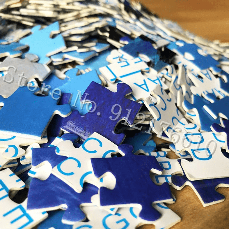 Puzzle 1000 pièces moderne