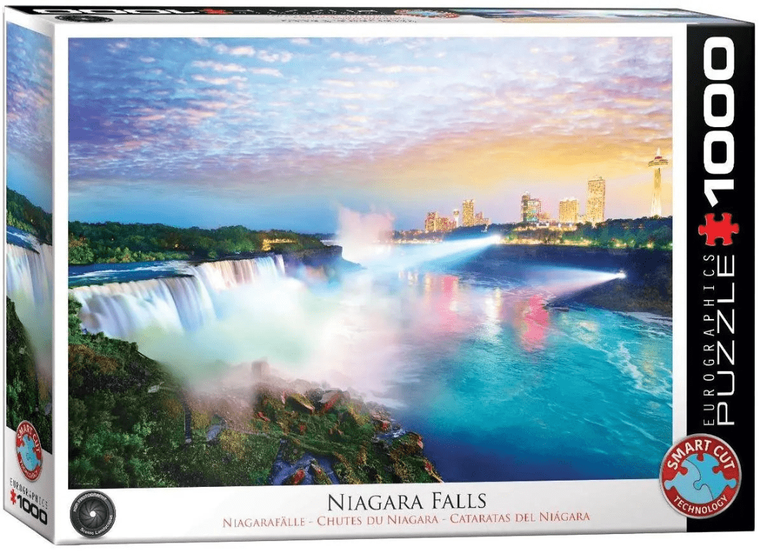 puzzle 1000 pièces paysage cascade
