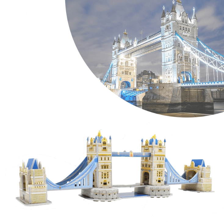 Puzzle 3d tower bridge