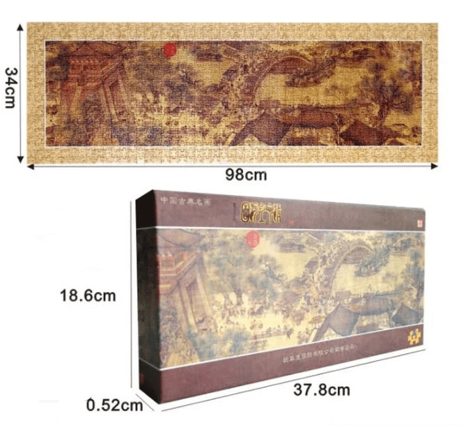 Puzzle 1000 pièces carte