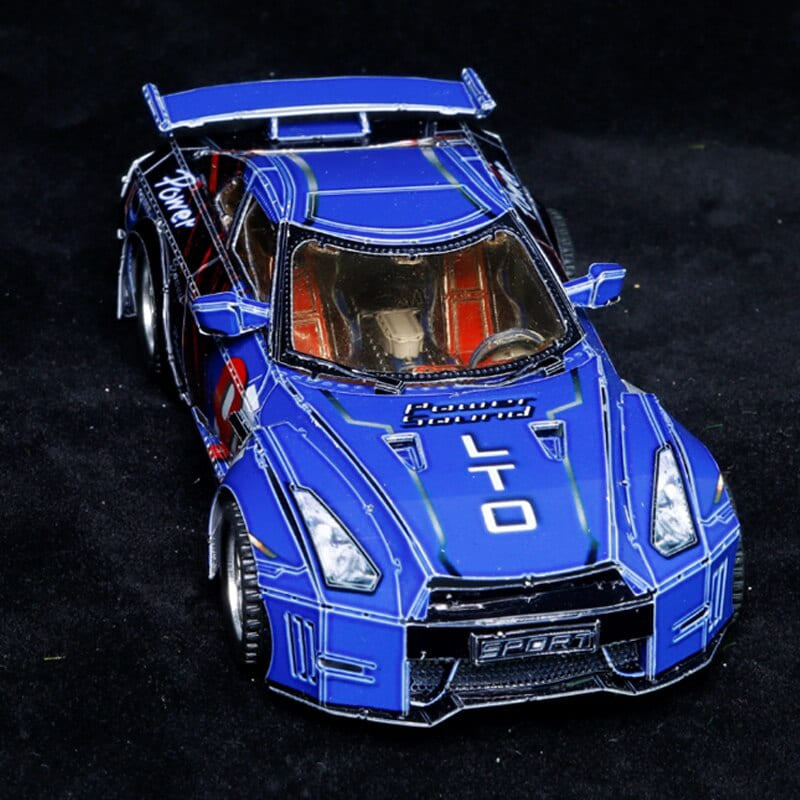 Puzzle 3d voiture de course