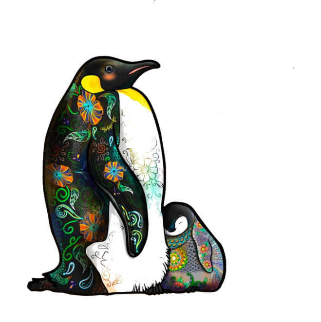 Puzzle pingouin 200 pièces