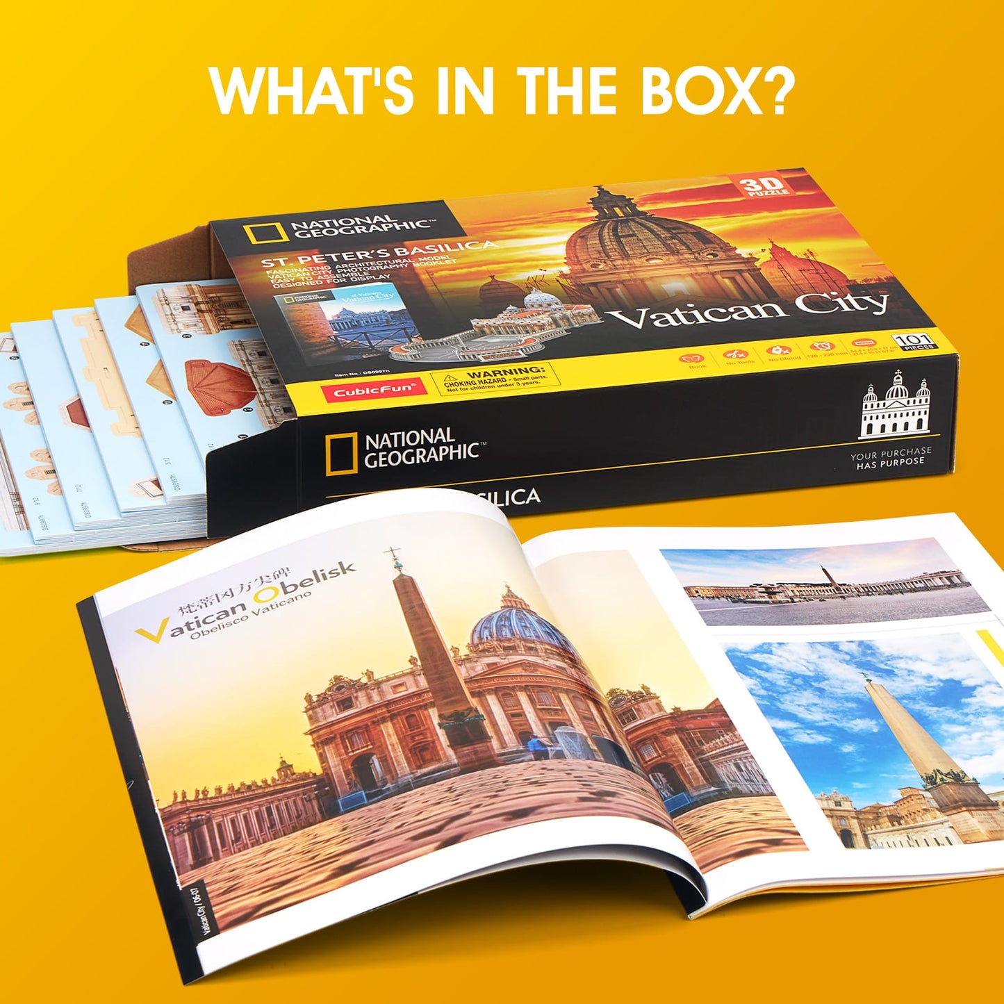 Puzzle 3d national geographic