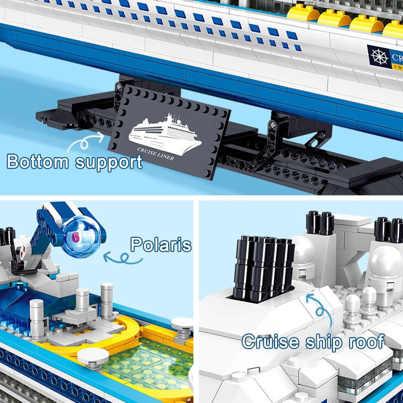 Puzzle bateau de croisière 3d