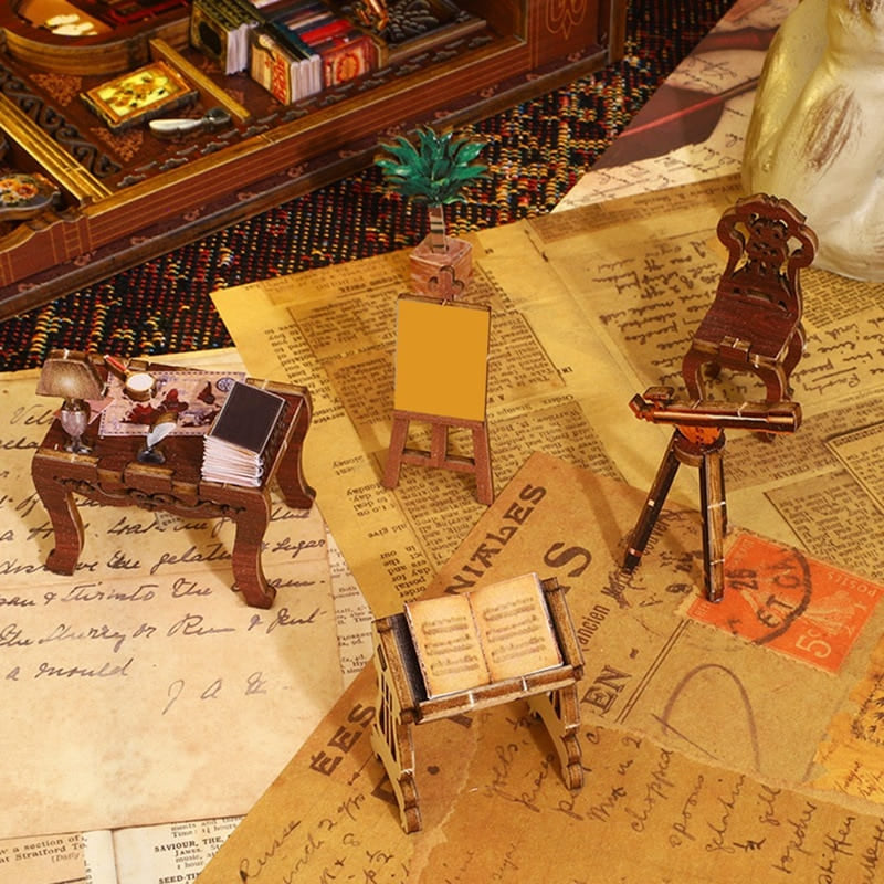 Puzzle 3d serre livre