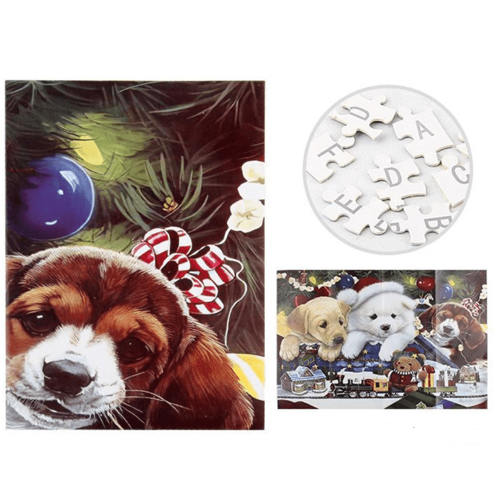 Puzzle 1000 pièces chiots