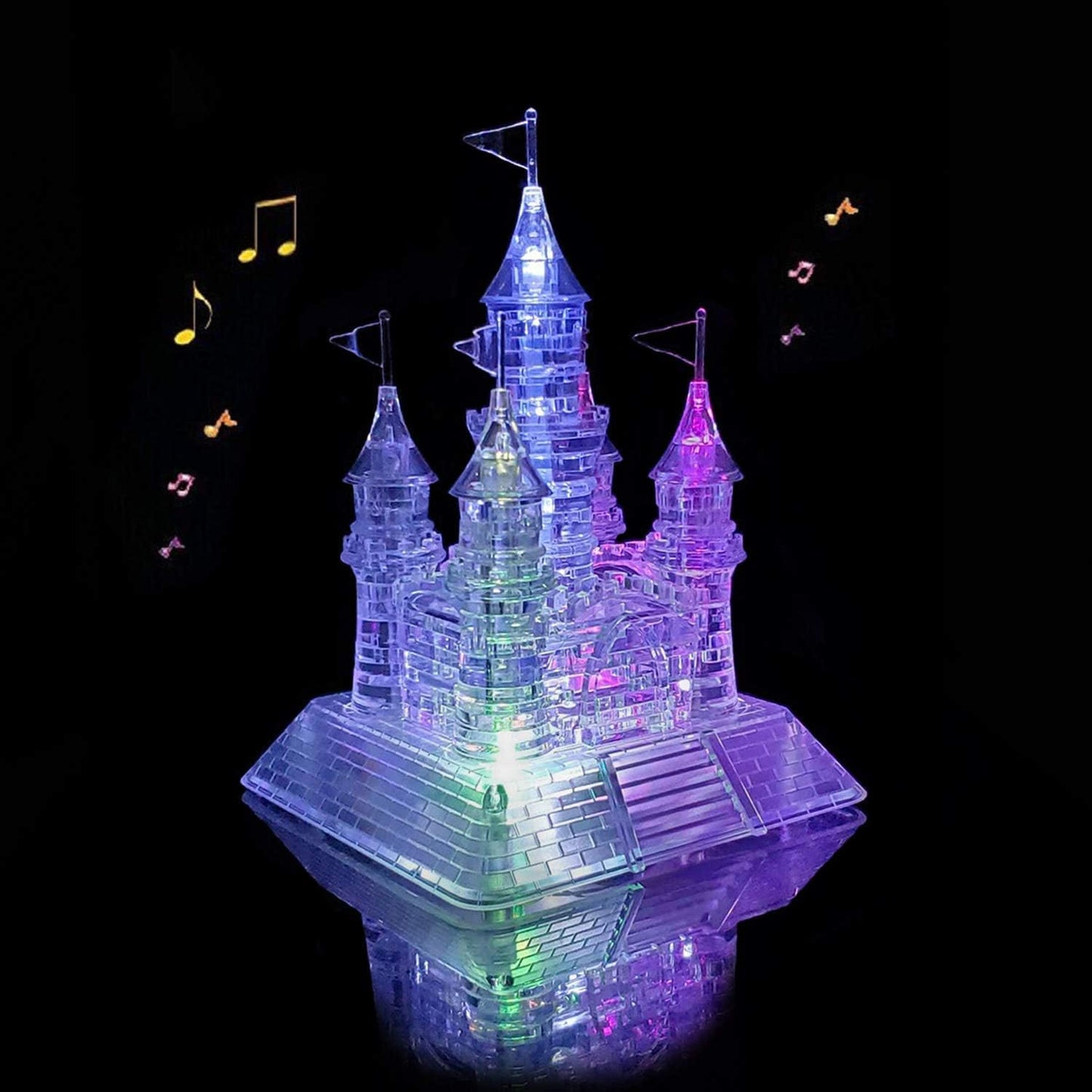 Puzzle 3d crystal chateau