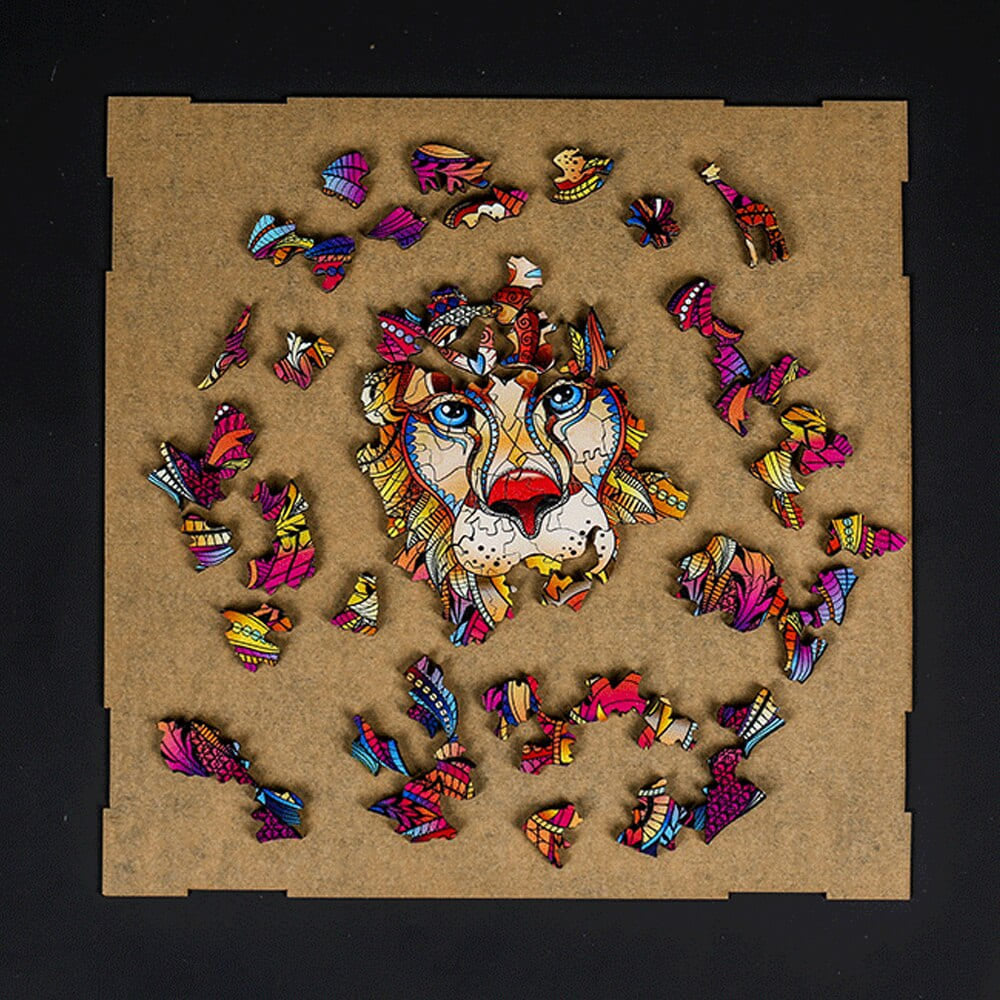 Puzzle animaux couleur