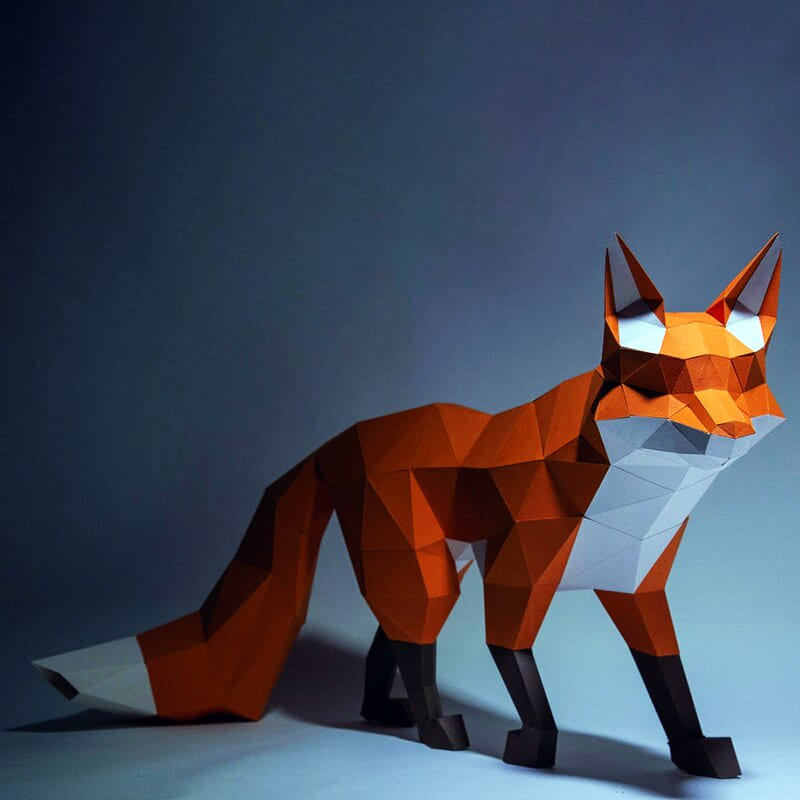 Puzzle 3d renard
