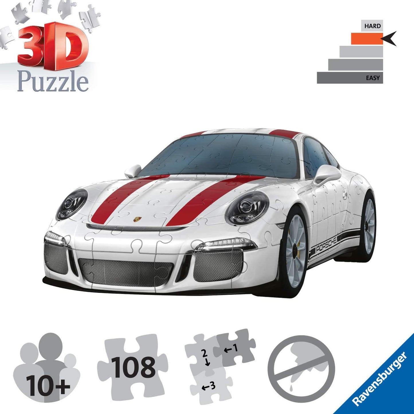 Puzzle 3d porsche
