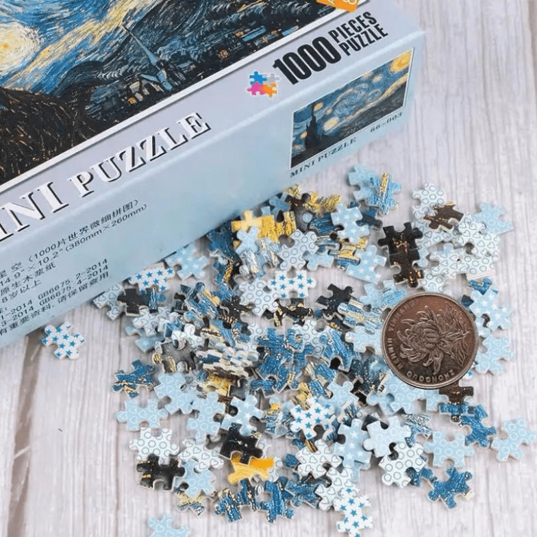 Puzzle 1000 pieces galaxy