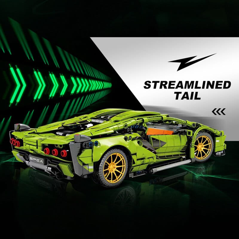 Puzzle 3d voiture lamborghini
