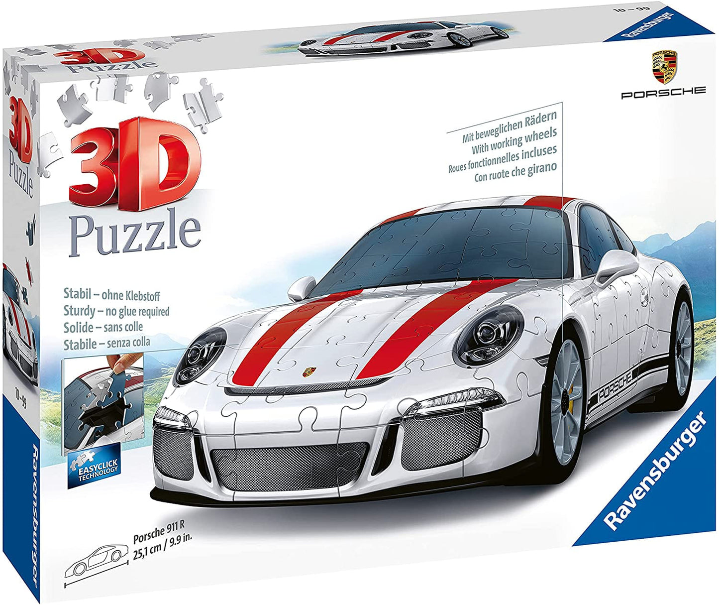 Puzzle 3d porsche