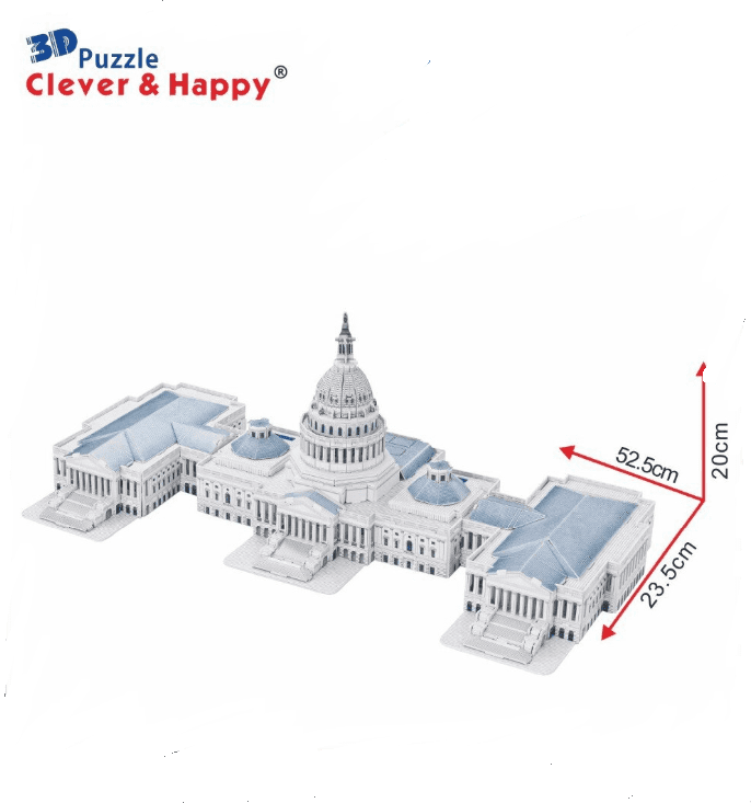 3d capitol puzzle