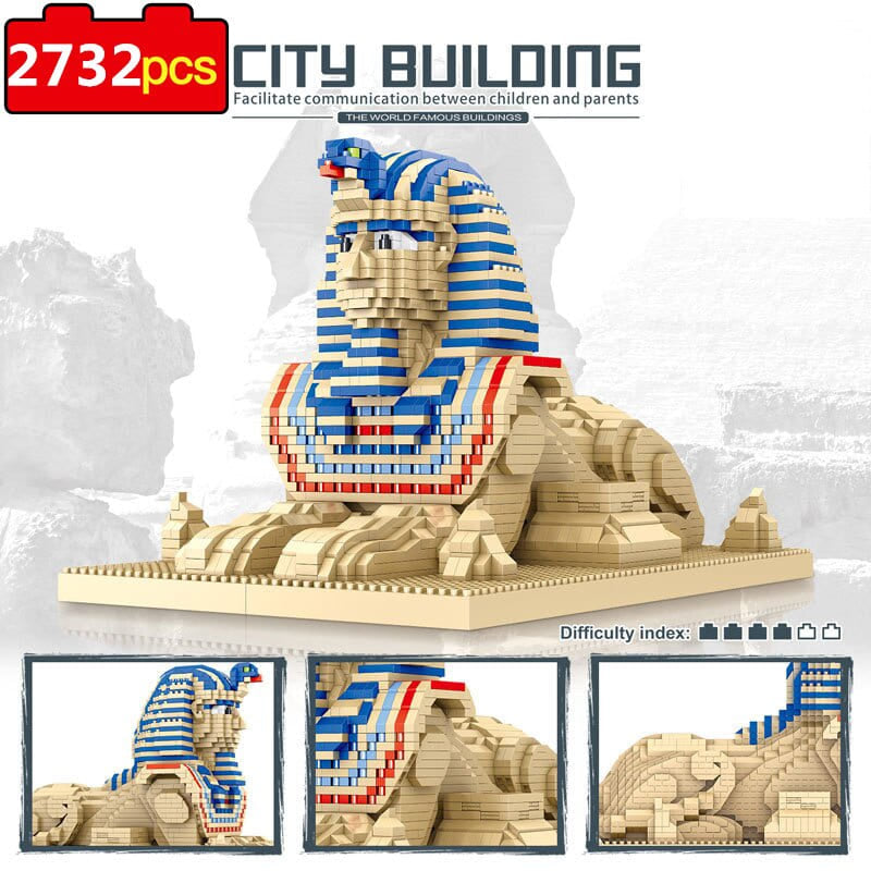 Puzzle 3d monument egypte
