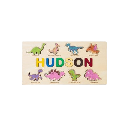 Puzzle lettre en bois prénom