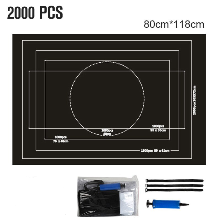 Tapis puzzle 2000 pièces