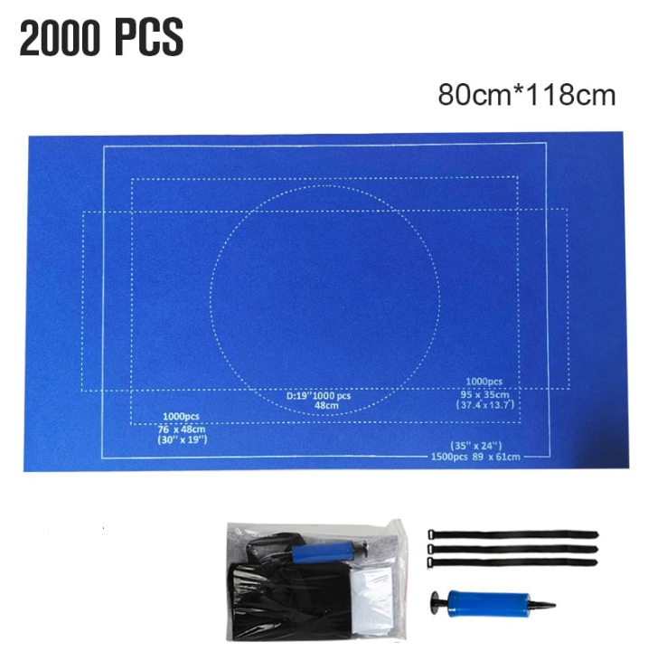 Tapis puzzle 2000 pièces