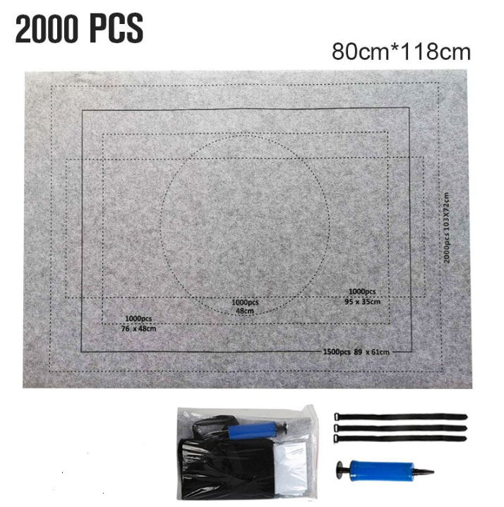 Tapis puzzle 2000 pièces