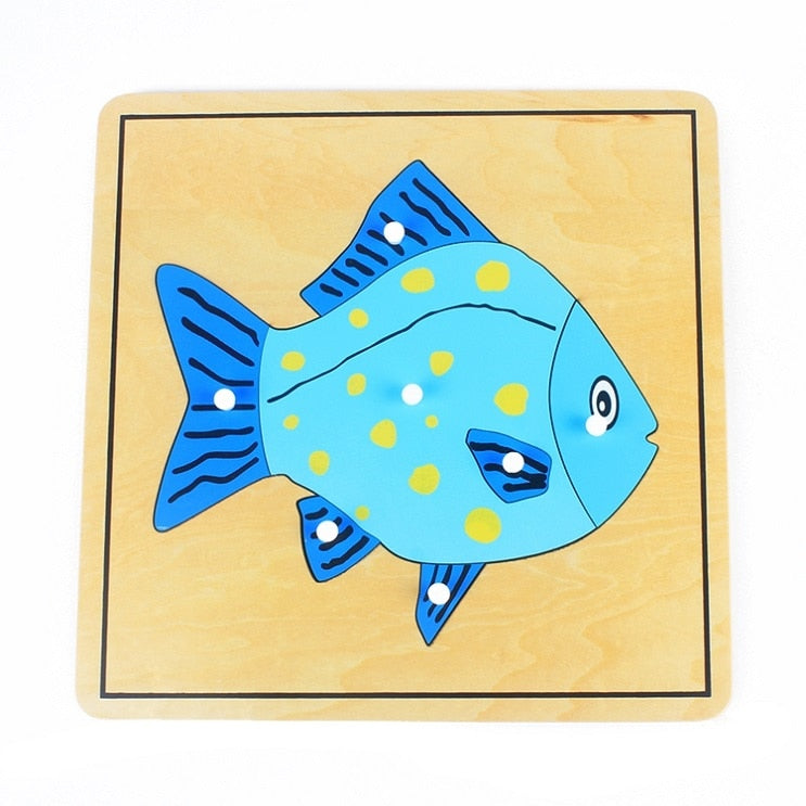 Puzzle poisson maternelle