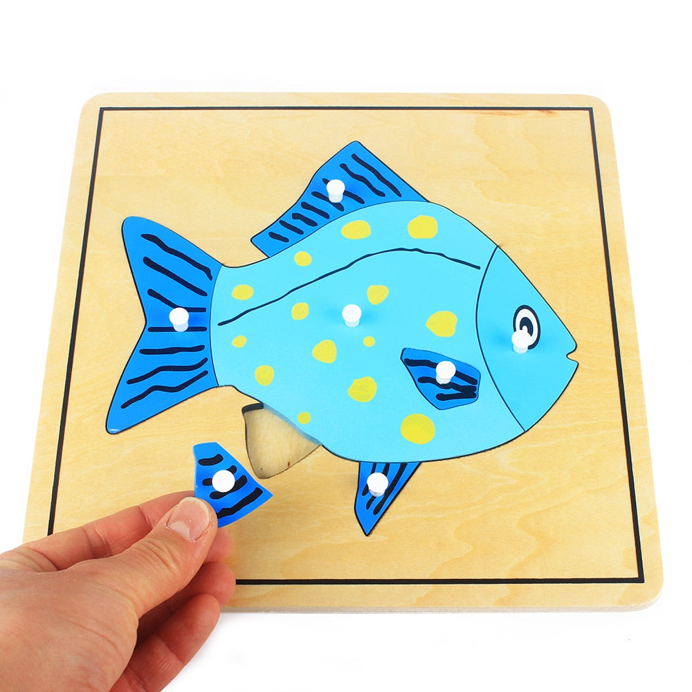 Puzzle poisson maternelle