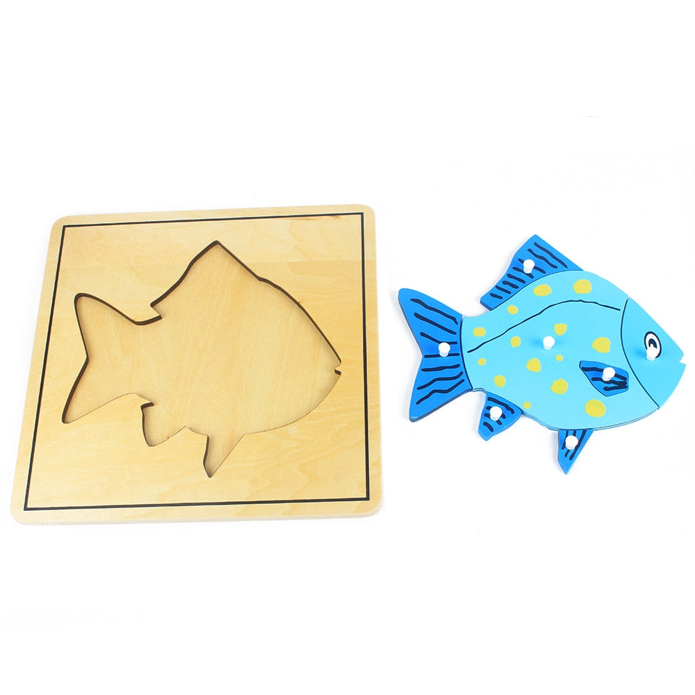 Puzzle poisson maternelle