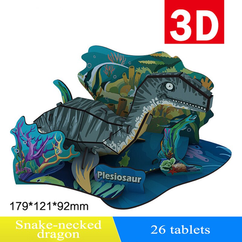 Puzzle 3d dinosaure carton
