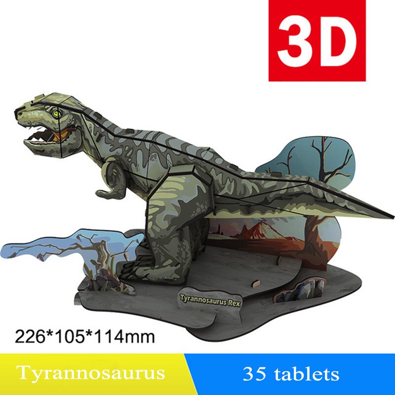 Puzzle 3d dinosaure carton
