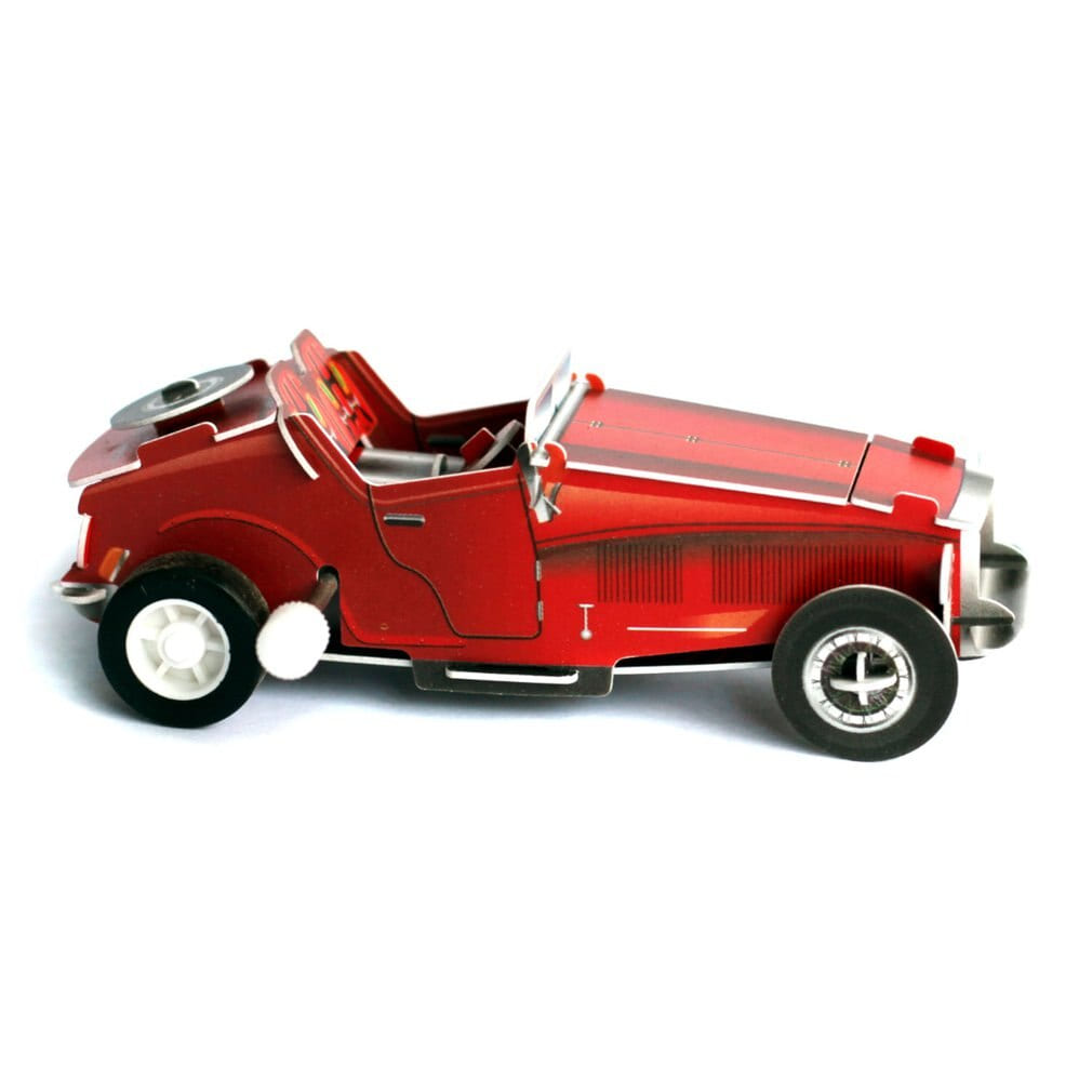 Puzzle 3D Voiture Rouge en plastique pp