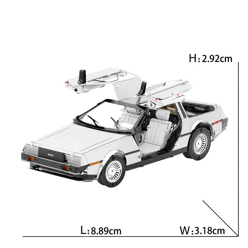 Puzzle tridimentionnelle delorean