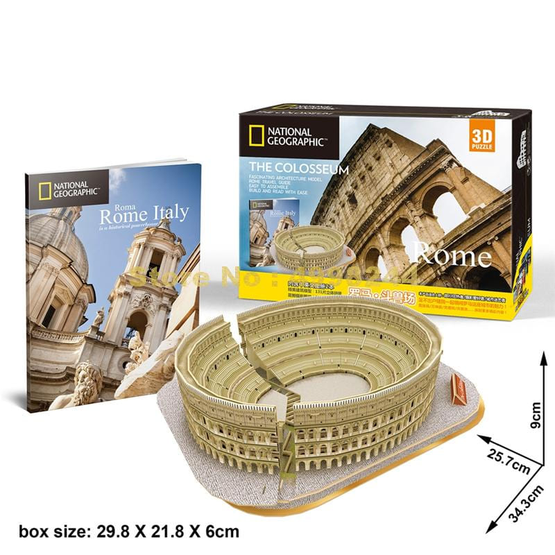 Puzzle 3d du colisée
