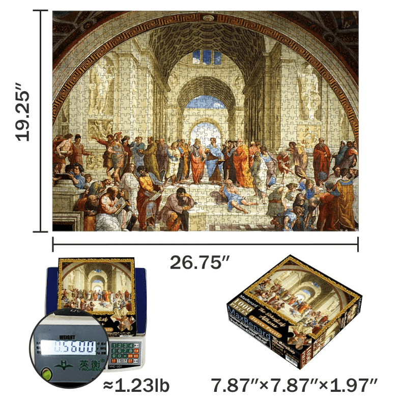 Puzzle Art Nouveau avec les dimenssions