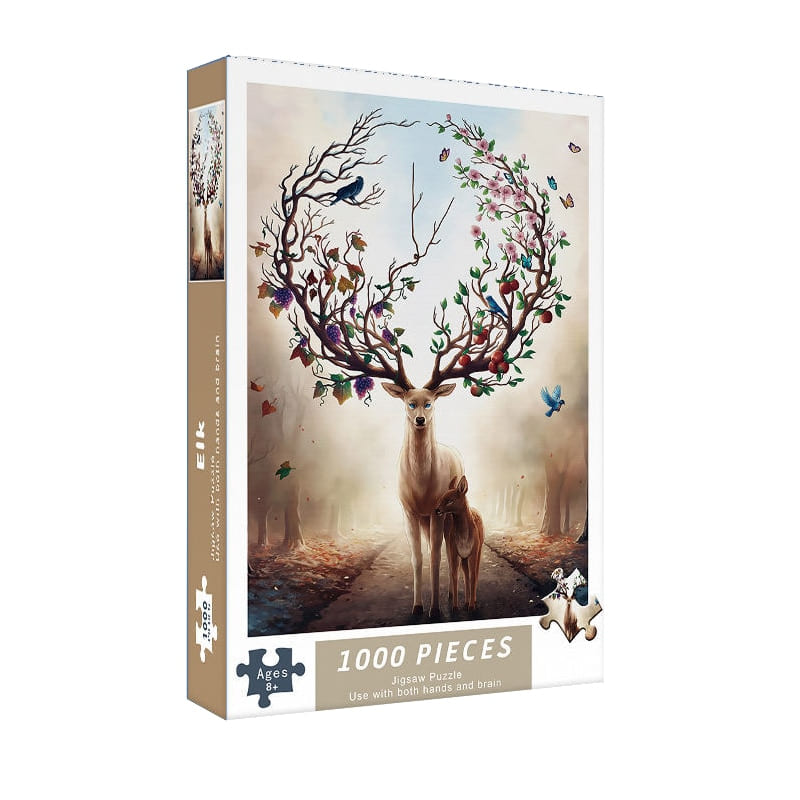 Puzzle Cerf Fantastique en papier