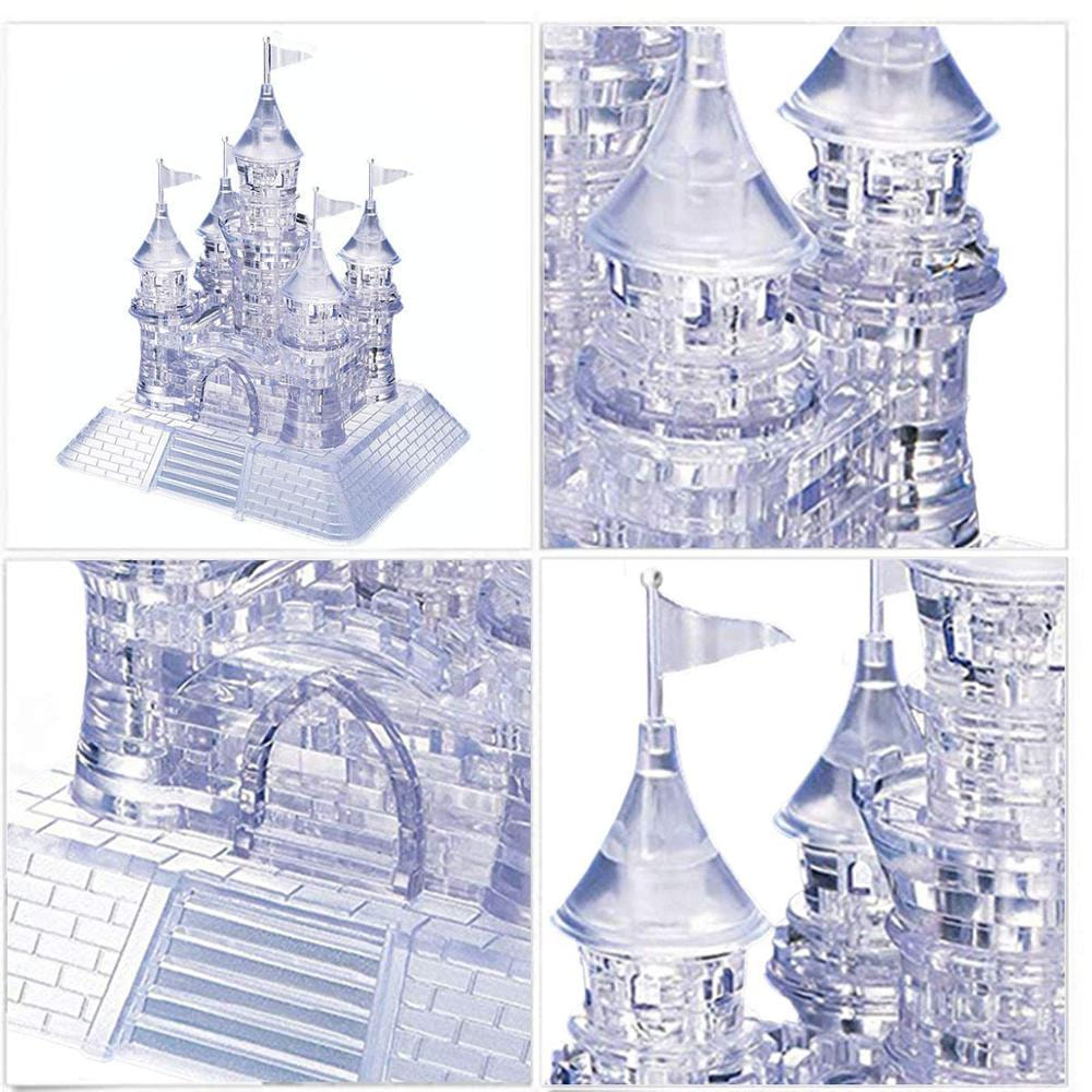 Puzzle 3d du crystal chateau